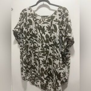 Floral Print Women's Top